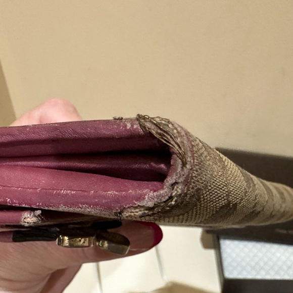 Gucci Interlocking G Webbed Long Wallet w/box - Picture 5 of 14